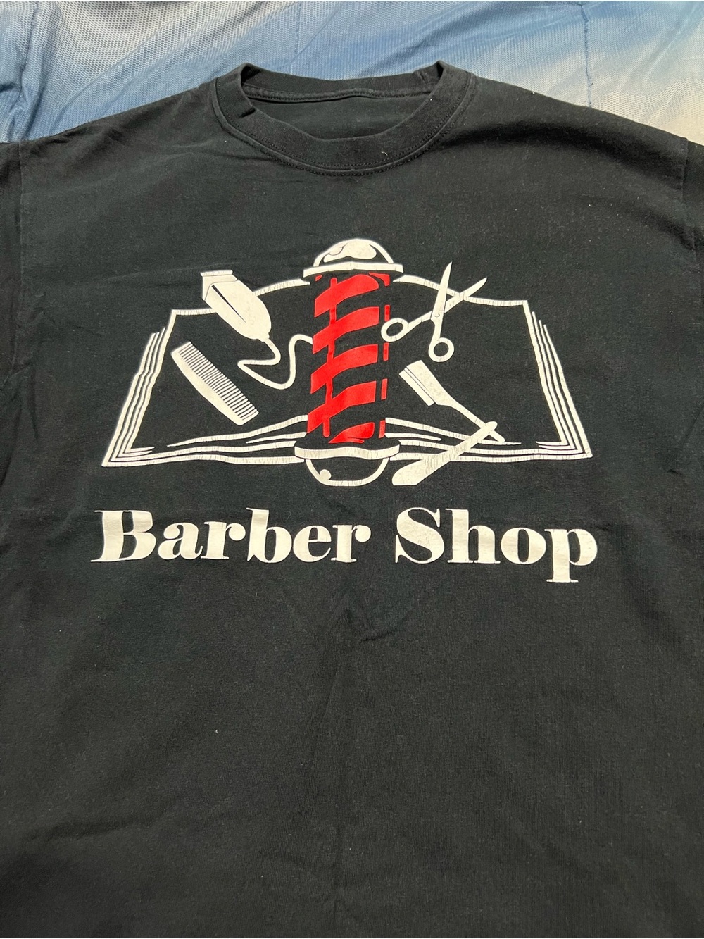 💈Barber Shop💈Graphic Short Sleeve Tee - Black